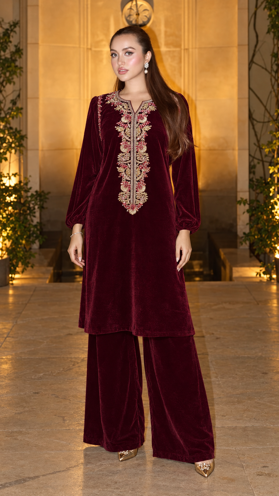 Deep Maroon