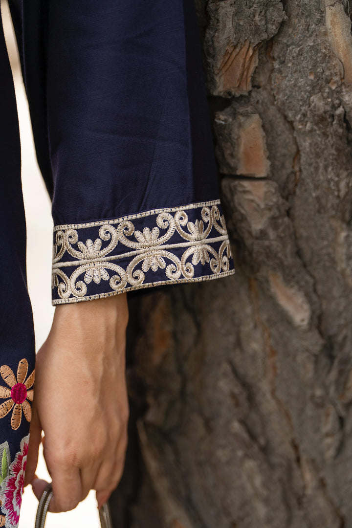 Navy Floral Luxe