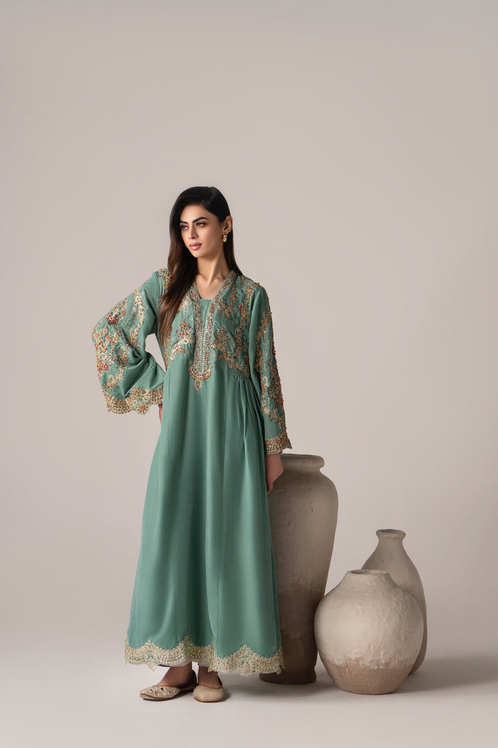 Sage Green Kaftan
