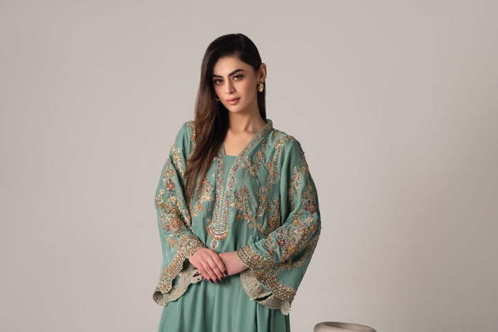 Sage Green Kaftan