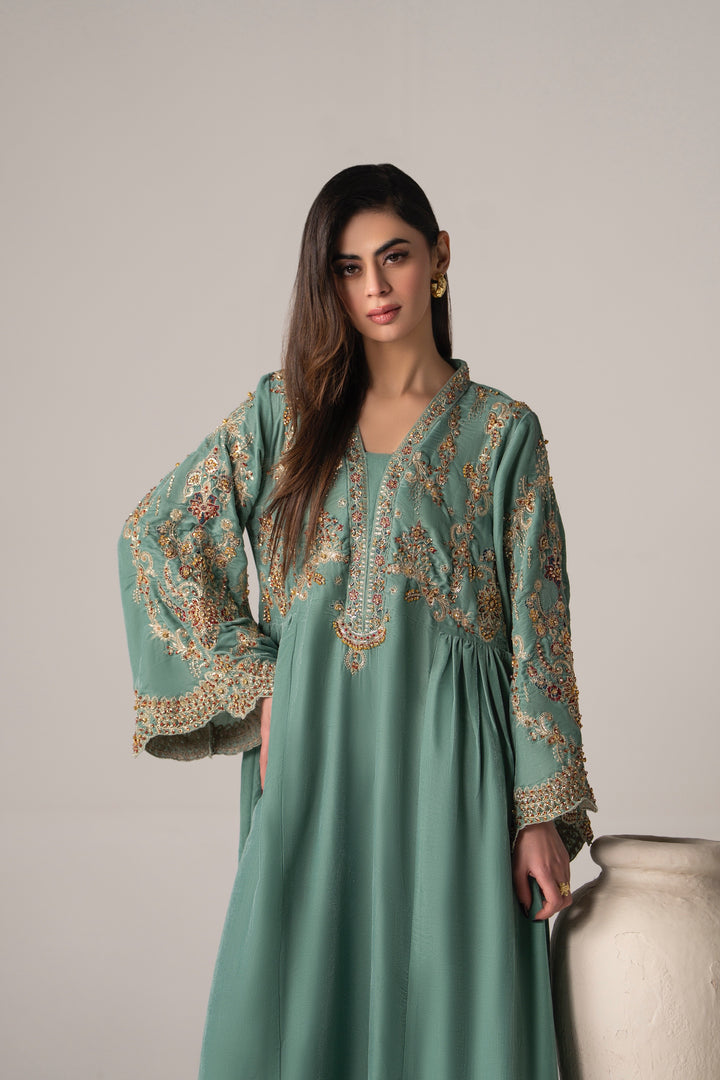 Sage Green Kaftan