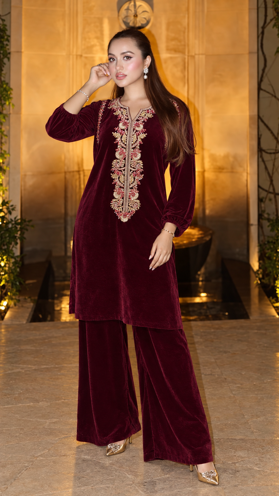 Deep Maroon