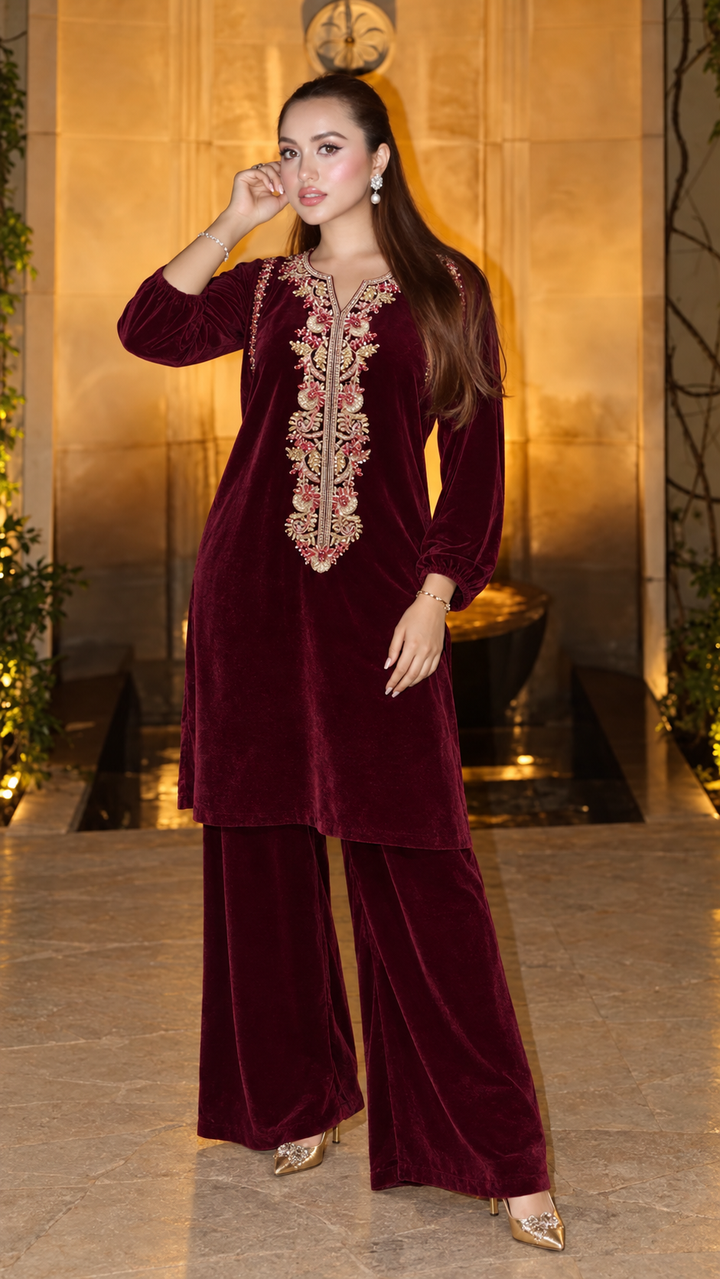 Deep Maroon