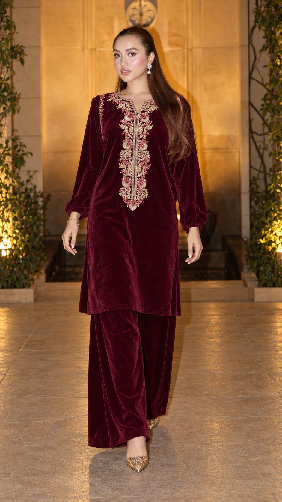 Deep Maroon