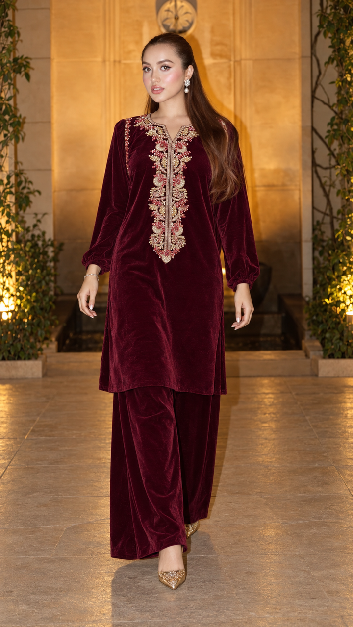 Deep Maroon